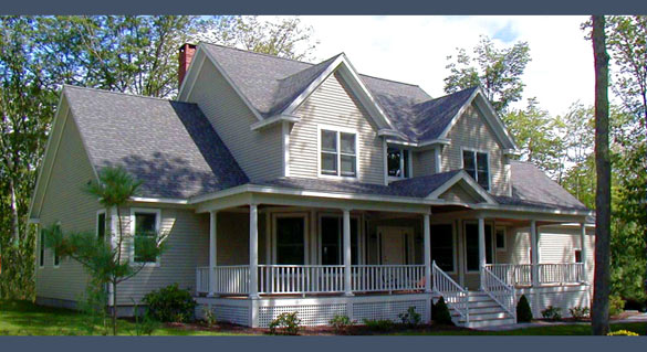 Custom built home, Camden Maine