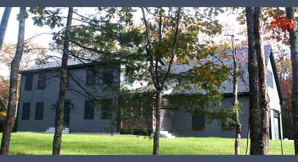 The Curtis family custom home, Rockport Maine